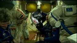 ISS welcomes two new crew members Instructional Video