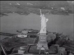 NEW YORK WELCOMES LUXURY LINER News Clip