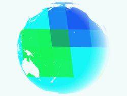 Earth green blue Stock Footage