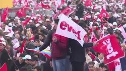 CLEAN : Erdogan holds giant Istanbul rally week ahead of referendum News Clip