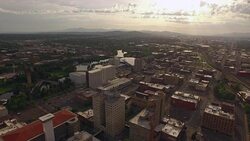 Aerial Washington Spokane Stock Footage