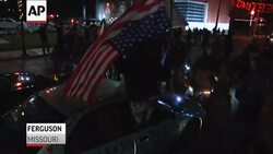 Crowds gathered in the streets of Ferguson, Missouri hours before the announcement was made on whether a white police officer will be charged with fatally shooting Michael Brown in August. (Nov. 24) News Clip