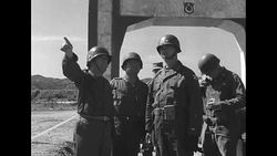 US General James Van Fleet reviews Turkish troops celebrating national holiday in Korea during Korean War News Clip