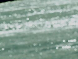 Sunlight sparkles and highlights on rippling water Stock Footage