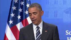 Obama Talks International Trade, North Korea Instructional Video