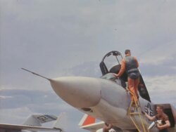 Starting the engines on the USS Enterprise Stock Footage