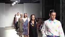 Mercedes-Benz Kiev Fashion Days in Ukraine Stock Footage