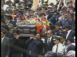 BOLIVIA: FUNERAL OF FORMER PRESIDENTIAL CANDIDATE CARLOS PALENQUE Instructional Video
