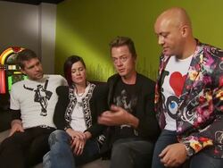 Aqua Interview Stock Footage