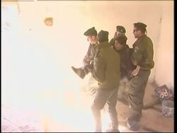 Israeli soldiers dismantle two small illegal settlement outposts News Clip