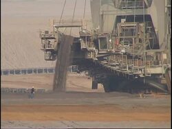 open cast mining Stock Footage