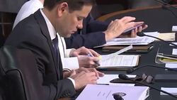 CLEAN : US Senate: Intelligence chiefs testify on eve of Comey hearing News Clip