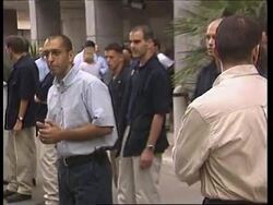 Greenpeace demo against Bush's stand on enviroment News Clip