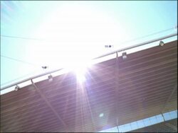 MS relay baton changing hands, Australia Stock Footage