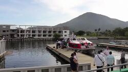 CLEAN : First cruise ship arrives in Honduras coastal town Trujillo News Clip