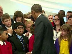 Speaking to Sky News from the NATO summit in Wales David Cameron has told Sky News he will squeeze out the Islamic State terror group no matter what it takes. News Clip