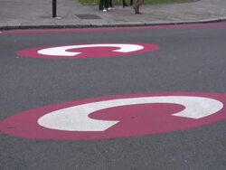 Environment, Traffic Control: Cars Enter Congestion Zone -Time Lapse- Stock Footage