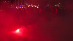 CLEAN : Lille railworkers enlist commuters promise strike chaos will continue News Clip