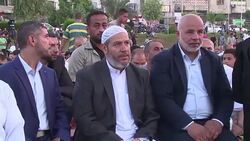 CLEAN : Palestinians celebrate Eid in Gaza News Clip