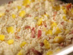 Cooking Rice Stock Footage
