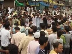 WRAP Demonstrators take to streets, injured News Clip