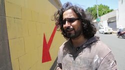 Artists paint murals about the situation in Yemen Instructional Video
