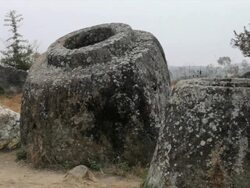 WS Plain of Jars / Phonsavan, Laos Stock Footage