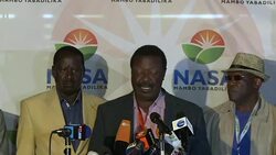 CLEAN : Kenyan opposition demands Odinga be declared president News Clip