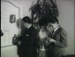 Fernando BelaÃºnde Terry at home Stock Footage