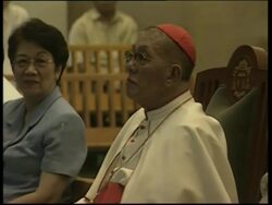 Farewell mass for Philippines ailing outgoing Cardinal Sin News Clip