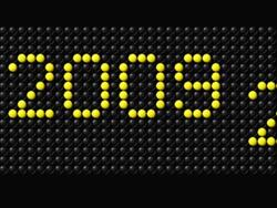 New Year announcement Stock Footage