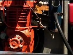 Internal Combustion Engine: Orange Stock Footage