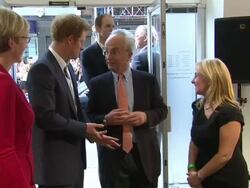Prince Harry Attends Sentebale Charity Exhibition News Clip