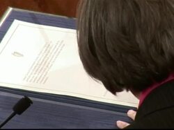 Michael Higgins Sworn in as New President News Clip