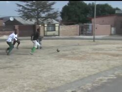 More than just a worldwide party, the World Cup has been a tempting distraction for some in the host country. The AP's John Mone took time to see parts of South Africa not featured on television. (June 30) News Clip