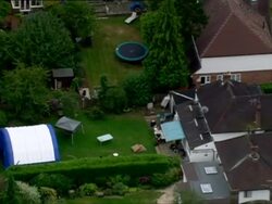 Chevaline murders, shootings, Claygate, aerials News Clip