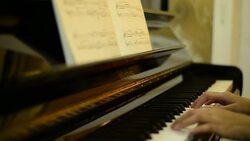 Piano Stock Footage