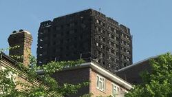 CLEAN : 12 dead as fire engulfs London tower block News Clip