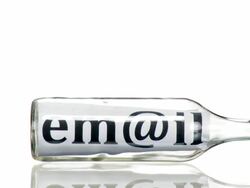 Message In A Bottle Stock Footage