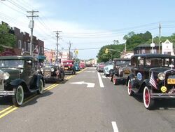 Annual Little Neck-Douglaston Memorial Day Parade Stock Footage