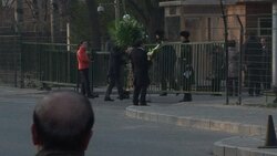 CLEAN: Visitors pay respects at Beijing N.Korea embassy News Clip