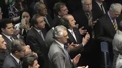 CLEAN : Michel Temer sworn in as Brazil's new president (2) News Clip