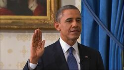 President takes oath of office for second term News Clip
