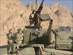 Canadian General comments on latest fighting, Canadian troops on patrol News Clip