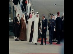 SYND 21 5 79 KING KHALAD OF SAUDI ARABIA VISIT TO MOROCCO Instructional Video