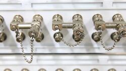 HD dolly shot: MUX Multiplexer node in Telecommunication Server Room Stock Footage