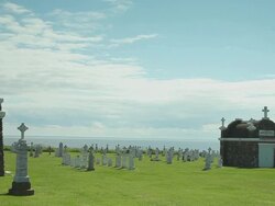 View of a cemetery  Stock Footage