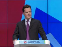 George Osborne Speech at the Tory Conference News Clip
