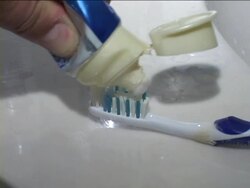 Toothbrush Stock Footage