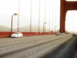 Golden Gate Bridge Traffic Stock Footage
